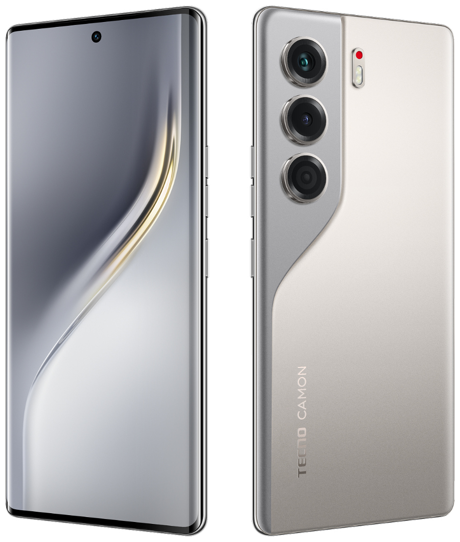 Смартфон Tecno Camon 40 Pro 5G 8/256 ГБ титановый