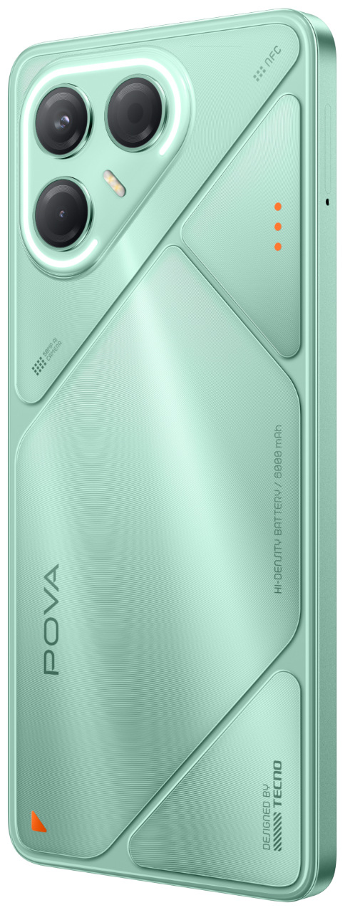 Смартфон Tecno POVA 7 5G 8/256 ГБ зеленый