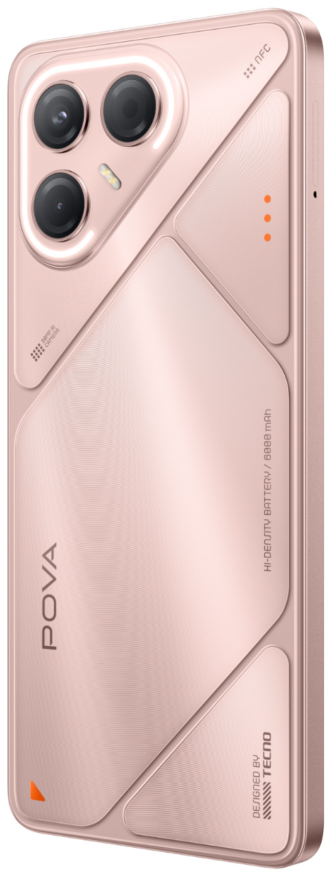 Смартфон Tecno POVA 7 5G 8/256 ГБ розовый