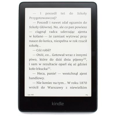 Электронная книга Amazon Kindle Paperwhite 2021 (11th gen) 32 ГБ Signature Edition черный